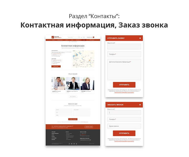 Современный адаптивный сайт агентства недвижимости Pro