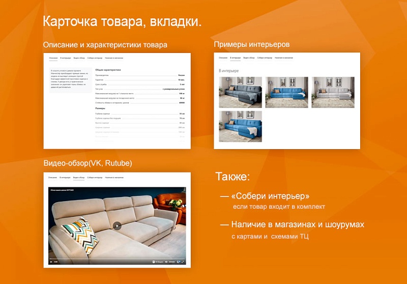 Мебельный интернет-магазин «Ваша мебель»